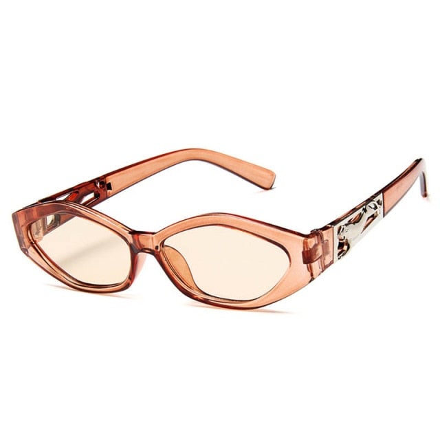 Retro Small Frame Oval Sunglasses