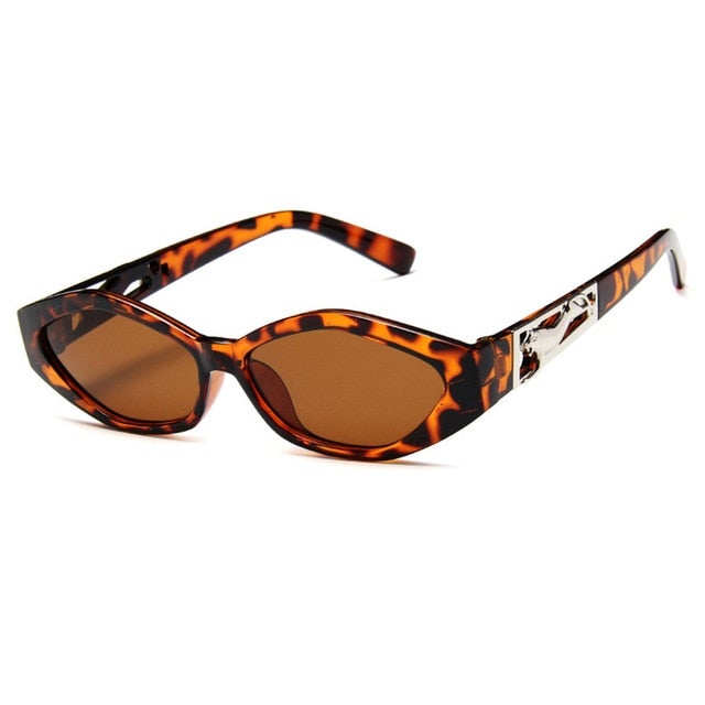 Retro Small Frame Oval Sunglasses