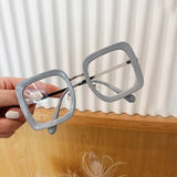 Square Frame Transparent Eyeglass