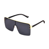 Oversized Vintage Gradient Square Sunglasses