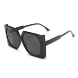 Gradient Elegant Oversized Square Sunglass
