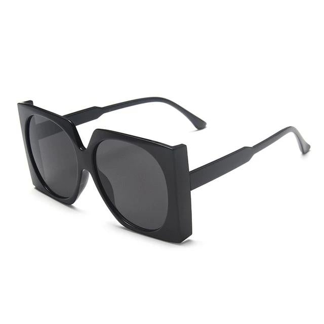 Gradient Elegant Oversized Square Sunglass