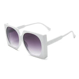 Gradient Elegant Oversized Square Sunglass