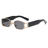 Steampunk Vintage Square Sunglasses
