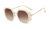 Vintage Polygon Round Sunglasses