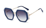 Vintage Polygon Round Sunglasses