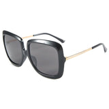 Oversized Tortoiseshell Square Sunglasses