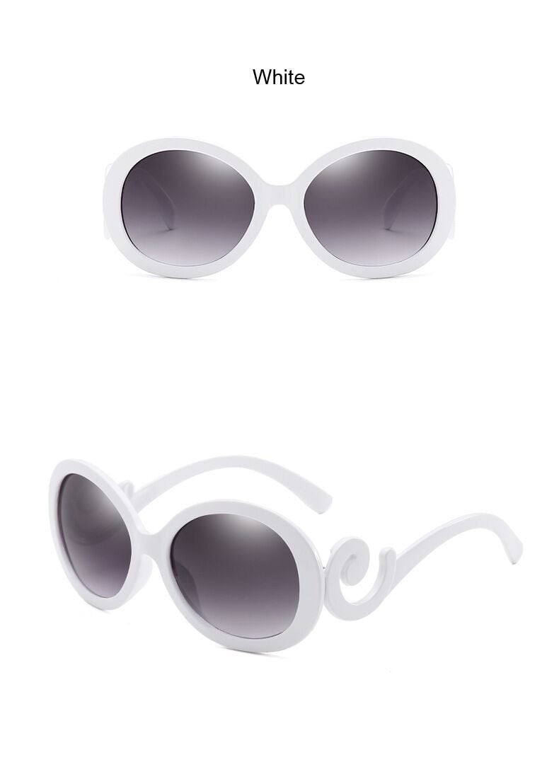 Shade Vintage Retro Hombre Round Sunglasses