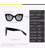 Leopard Print Vintage Cat Eye Sunglasses
