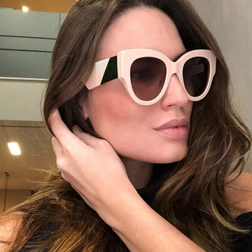 Oversized Retro Round Sunglasses