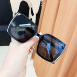 Vintage Big Frame Square Sunglass