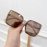 Vintage Big Frame Square Sunglass