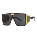 Oversized Lens Shades Vintage Square Sunglasses