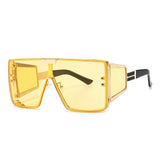 Oversized Lens Shades Vintage Square Sunglasses