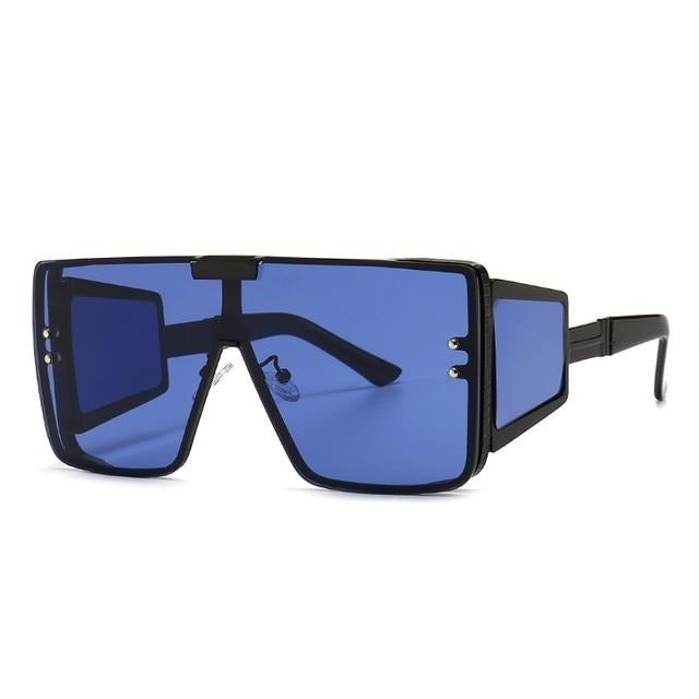 Oversized Lens Shades Vintage Square Sunglasses