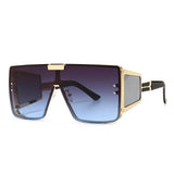 Oversized Lens Shades Vintage Square Sunglasses