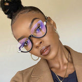 Colorful Lens Retro Sunglasses
