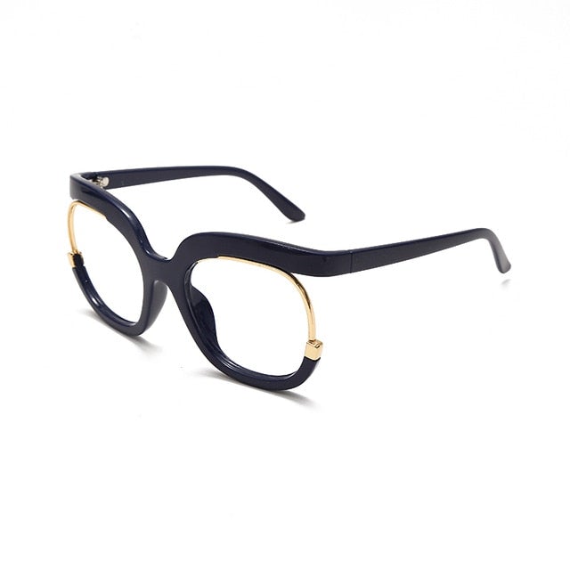 Retro Square Frame Optical Eyeglass