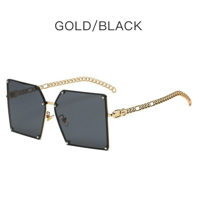 Oversized Shades Square Sunglasses