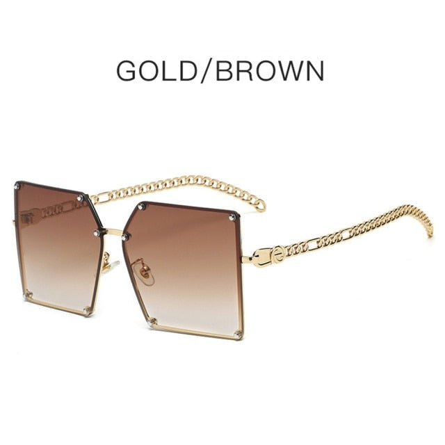 Oversized Shades Square Sunglasses