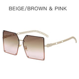 Oversized Shades Square Sunglasses