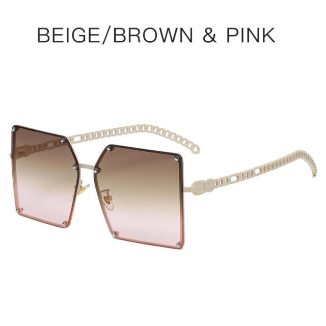 Oversized Shades Square Sunglasses