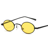 Small Oval Retro Sunglasses