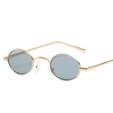 Small Oval Retro Sunglasses