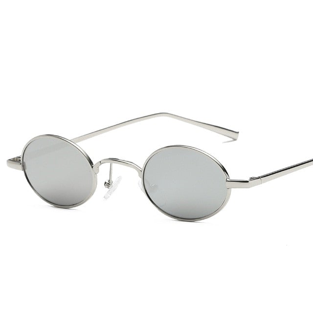 Small Oval Retro Sunglasses