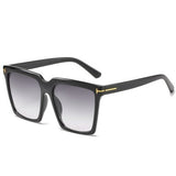Oversize Gradient Square Sunglass