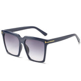Oversize Gradient Square Sunglass