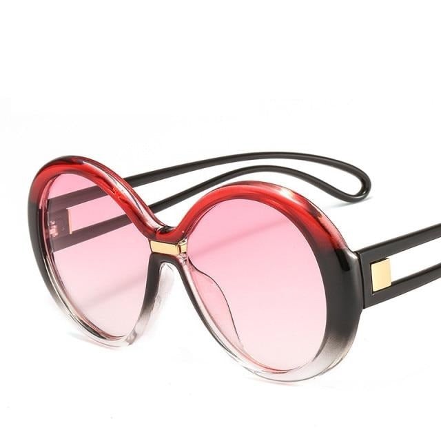 Colorful Oval Sunglasses