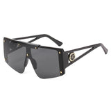 Rimless Oversize Square Sunglass