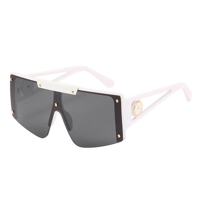 Rimless Oversize Square Sunglass