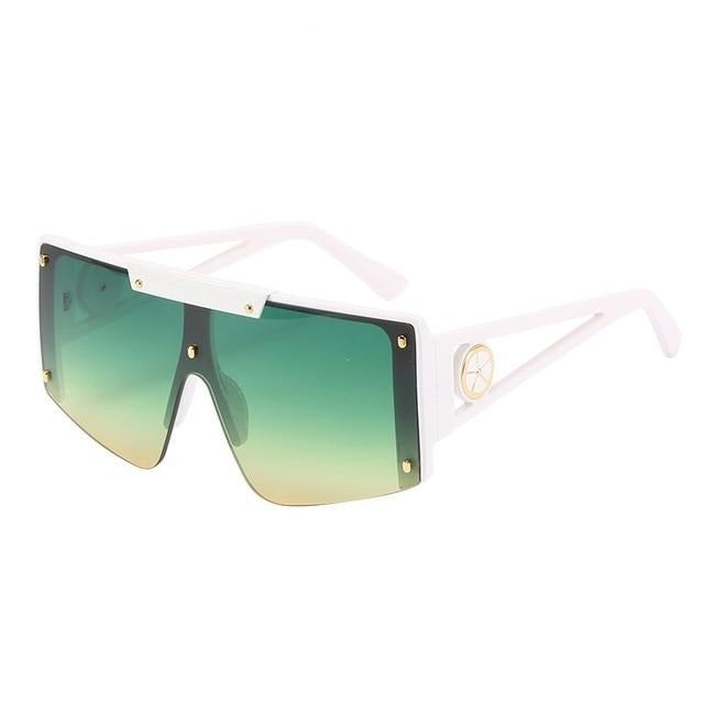 Rimless Oversize Square Sunglass