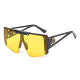 Rimless Oversize Square Sunglass