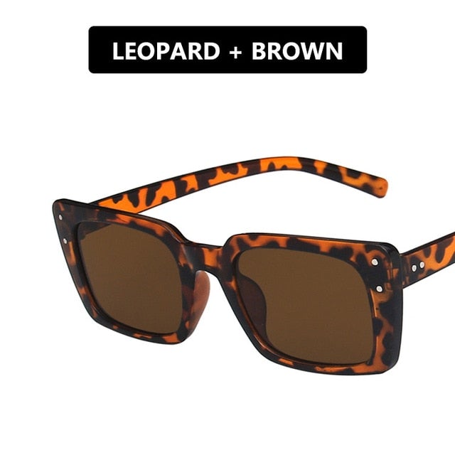 Anti-reflective Square Retro Sunglass