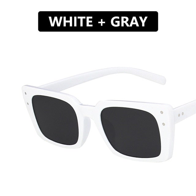 Anti-reflective Square Retro Sunglass