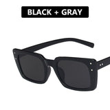 Anti-reflective Square Retro Sunglass