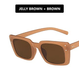 Anti-reflective Square Retro Sunglass