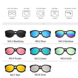 Large Frame Street Round Sunglasses