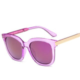 Large Frame Street Round Sunglasses