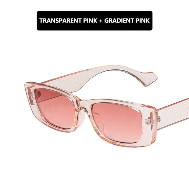 Rectangle Anti-Reflective Retro Sunglasses