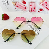 Love Heart Shaped Retro Sunglasses