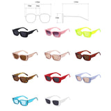 Small Big Frame Square Sunglasses