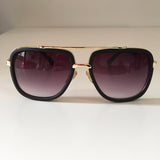 Flat Top Square Sunglasses
