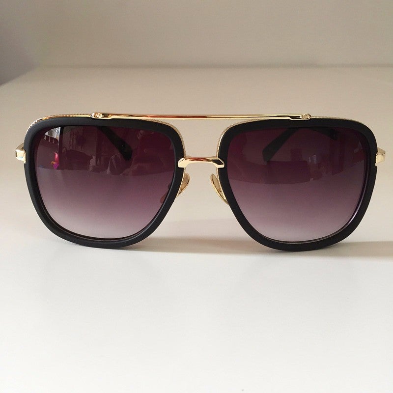 Flat Top Square Sunglasses