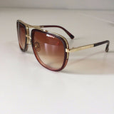 Flat Top Square Sunglasses