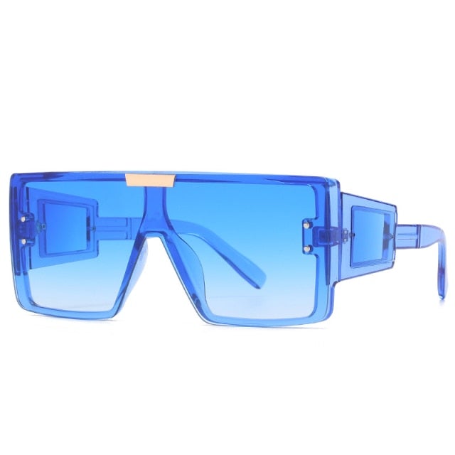 Steampunk Goggle Square Sunglasses
