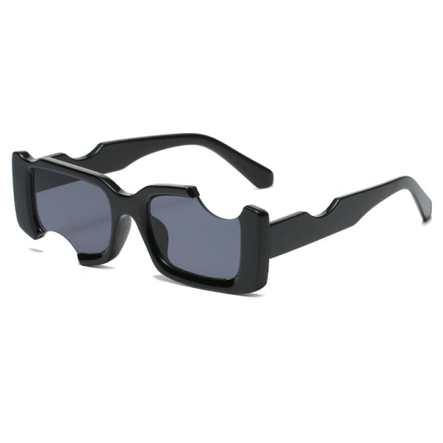 Irregular Frame Square Sunglasses
